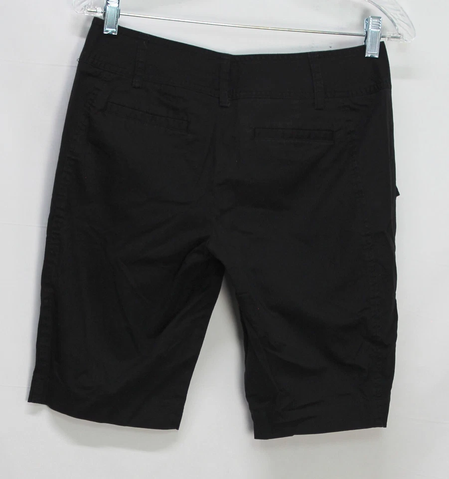 Bermudas elásticas negras para mujer Daisy Fuentes talla 2 Foto 2 de 3