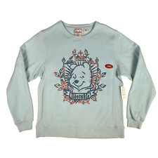 Vtg Disney Store Sweatshirt Womens M Winnie The Pooh Sweater Graphic Print NEW