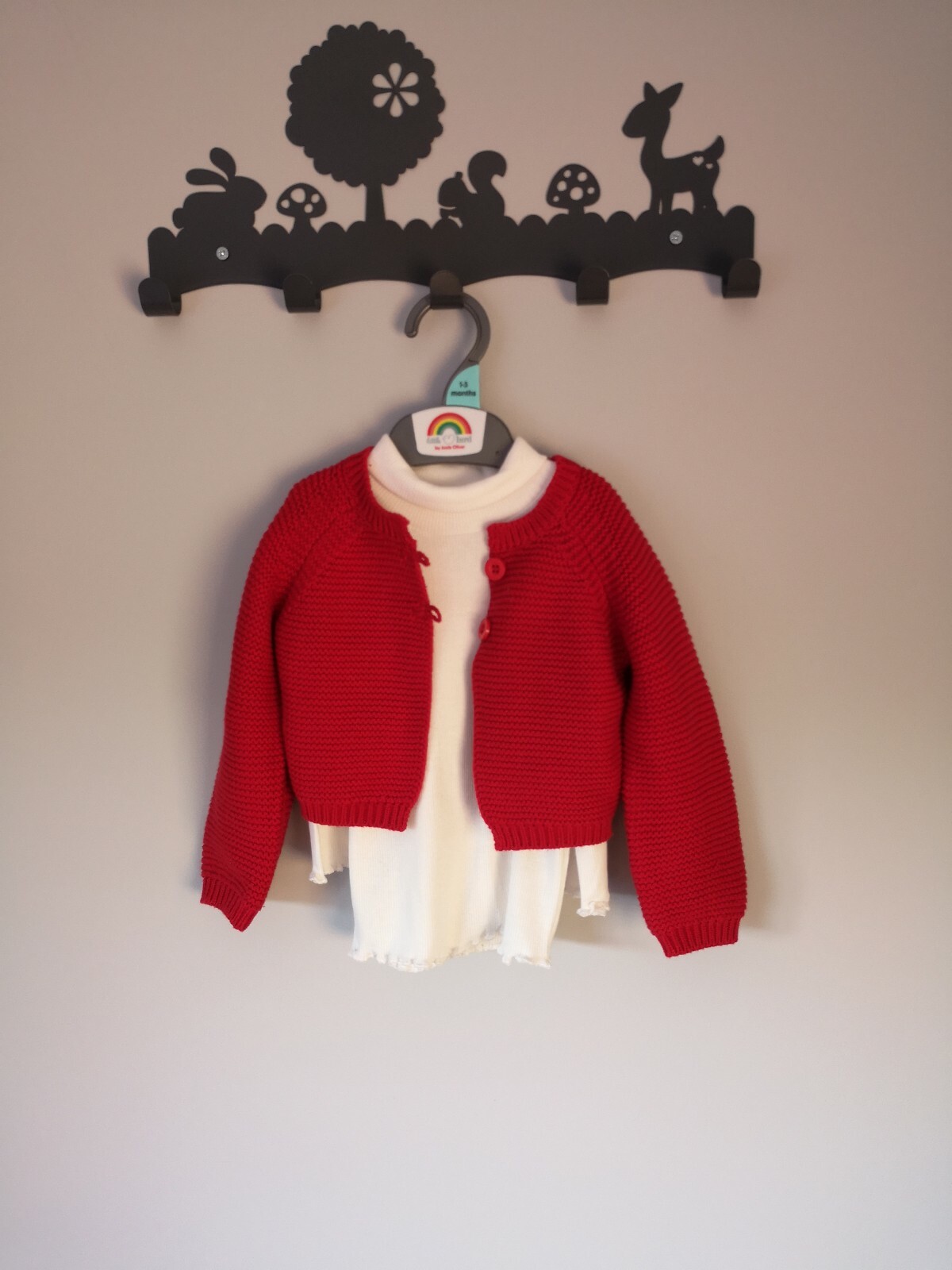BNWT 9-12m Tartan Skirt & Top Outfit image 5