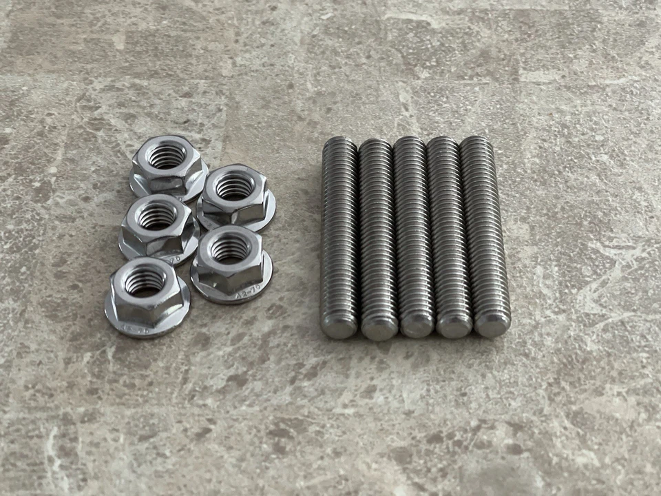 Kit de pernos colector a cabeza de admisión de neón SRT4 Foto 3 de 3