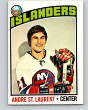 (HCW) 1976-77 O-Pee-Chee #29 Andre St. Laurent  New York Islanders V11951