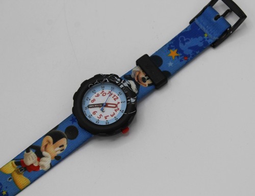 Flik Flak Hecho en Suiza Disney Estuche de Aluminio Resistente al Agua Mickey Mouse Reloj Uso - Imagen 4 de 15
