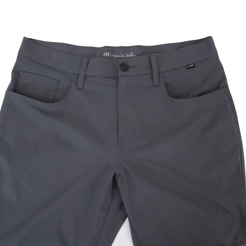 Travis Mathew Pants Men's 34x34 Dark Gray Lightweight Performance Open to Close - Picture 4 of 13