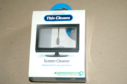 TECH LINK *** SCREEN CLEANING KIT FOR LCD/LED AND PLASMA TVS **** NEW & BOXED