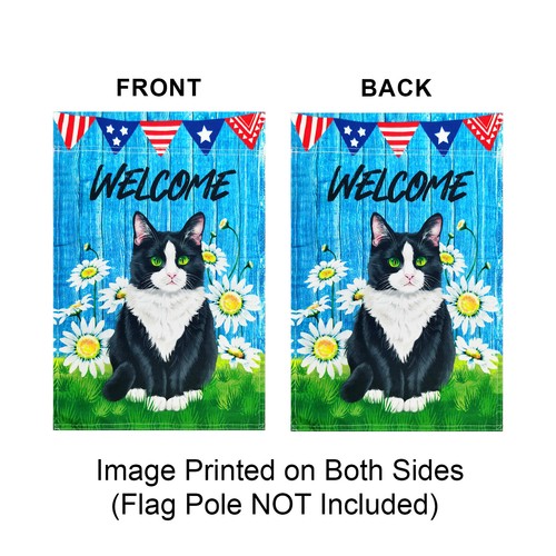 Garden Yard Flag Banner for Home Decorative House Lawn Sign 12x18", Double sided - Picture 46 of 50