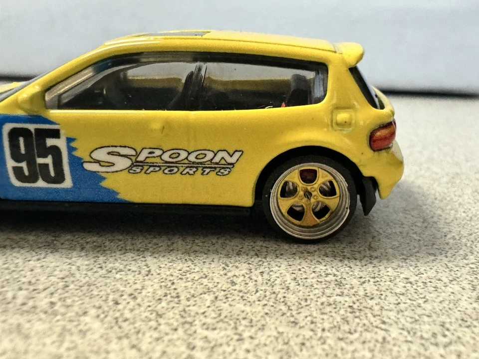 Hot Wheels Premium “Modern Classics” Honda Civic EG Cuchara Rueda Suelta Intercambio Foto 2 de 4