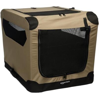 2 Door Foldable and Portable Travel Pet Kennel for Cat Dog Rabbit 36 inch