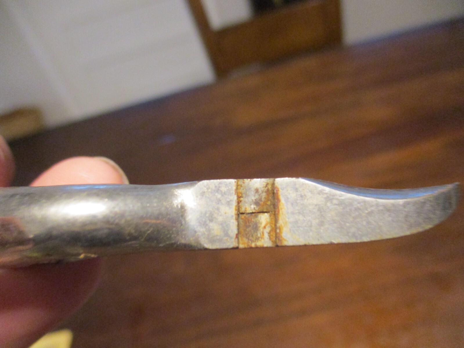 Millers Forge 700 USA Barrel spring toe  nail clipper 5 1/2 '' vintage grooming