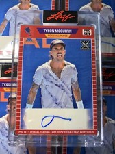 (1) 1st Ever 2023 Leaf Tyson McGuffin ROOKIE RC AUTO 400 Pickleball PPA Tour MLP