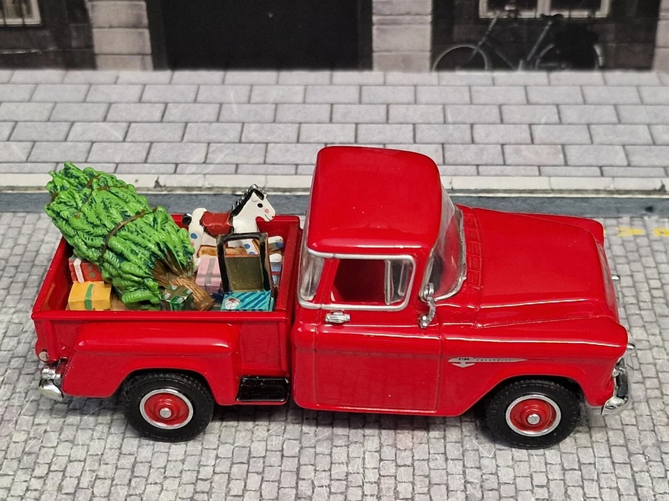 MATCHBOX 1/43 - CHEVROLET 3100 PICKUP 1955 - CHRISTMAS - Immagine 3 di 4