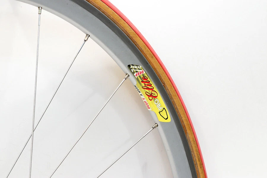 Juego de ruedas de carretera Velocity Deep V Pro Elite 700c Campagnolo 10/11/12s llanta QR tubular Foto 3 de 4