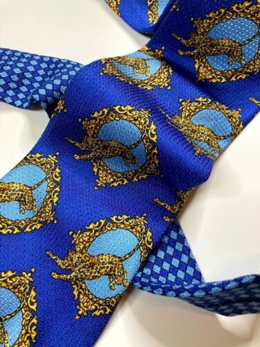 Versace Unisex Floral Print 100% Silk Hair Tie | eBay