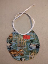 Baby Bib Mallard Ducks with Hello Kitty on the back 243606