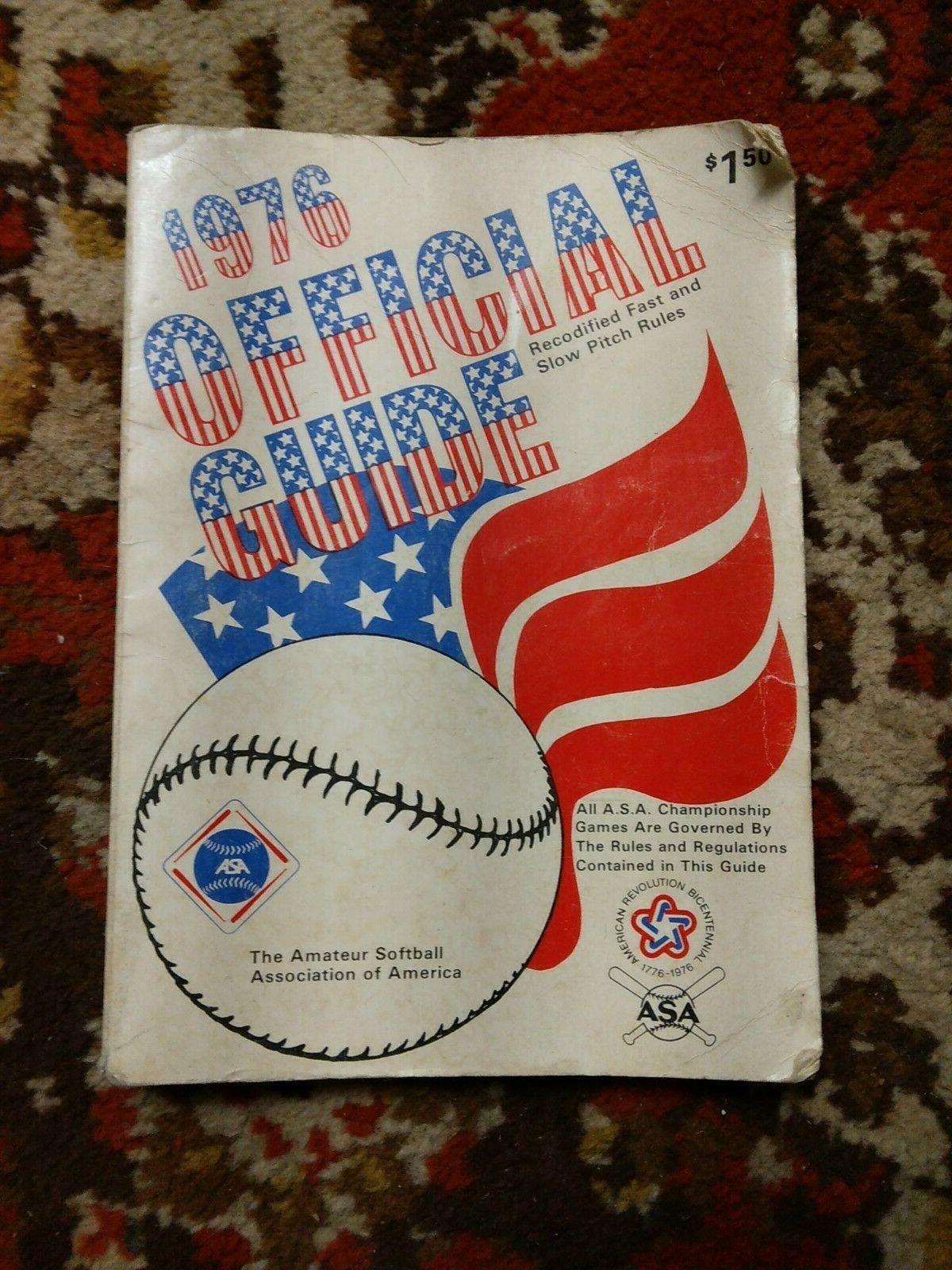 Asa Fast Pitch Rule Book