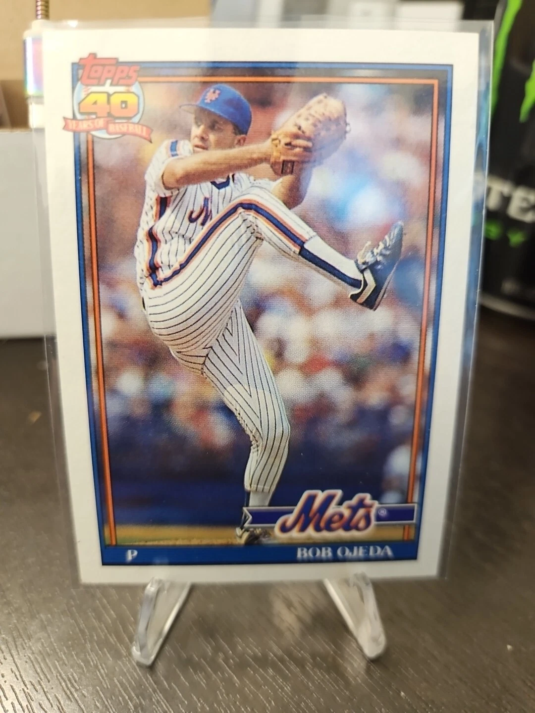 1991 Topps - #601 Bob Ojeda