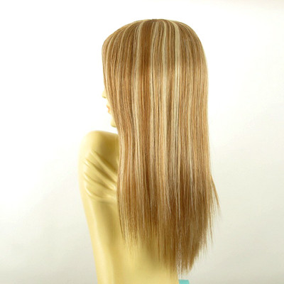 Perruque Longue Bouclée Blond Cuivré - Pour Femmes - Synthétique