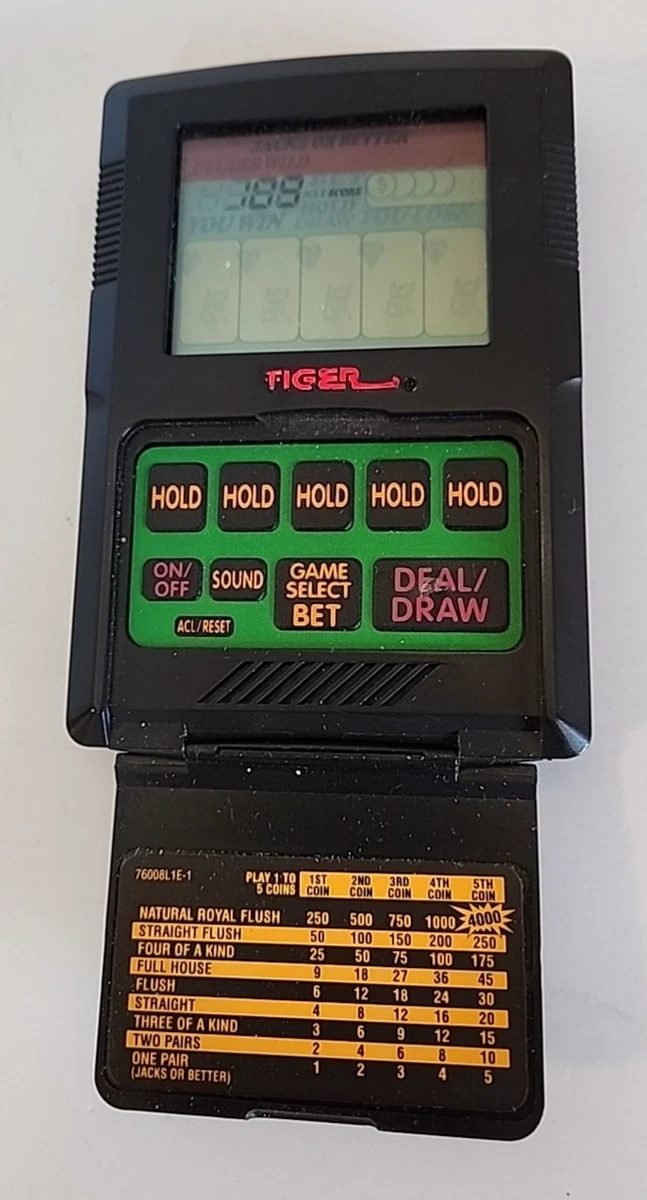 Tiger 1993 Handheld Electronic Game Electronic Games for sale | eBay