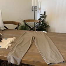 NWT Eileen Fisher Diftwood Organic Cotton Stretch Jersey Lantern Pants Size L