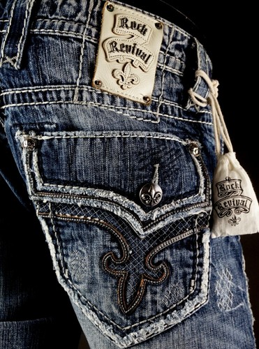 $220 Mens Rock Revival Jeans \