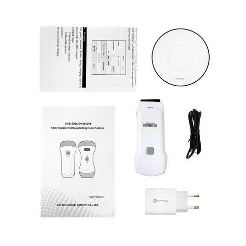 WLAN Ultraschallmaschine Farbdoppler Doppelkopfsonde Ultraschallscanner CMS1600A - Bild 3 von 16