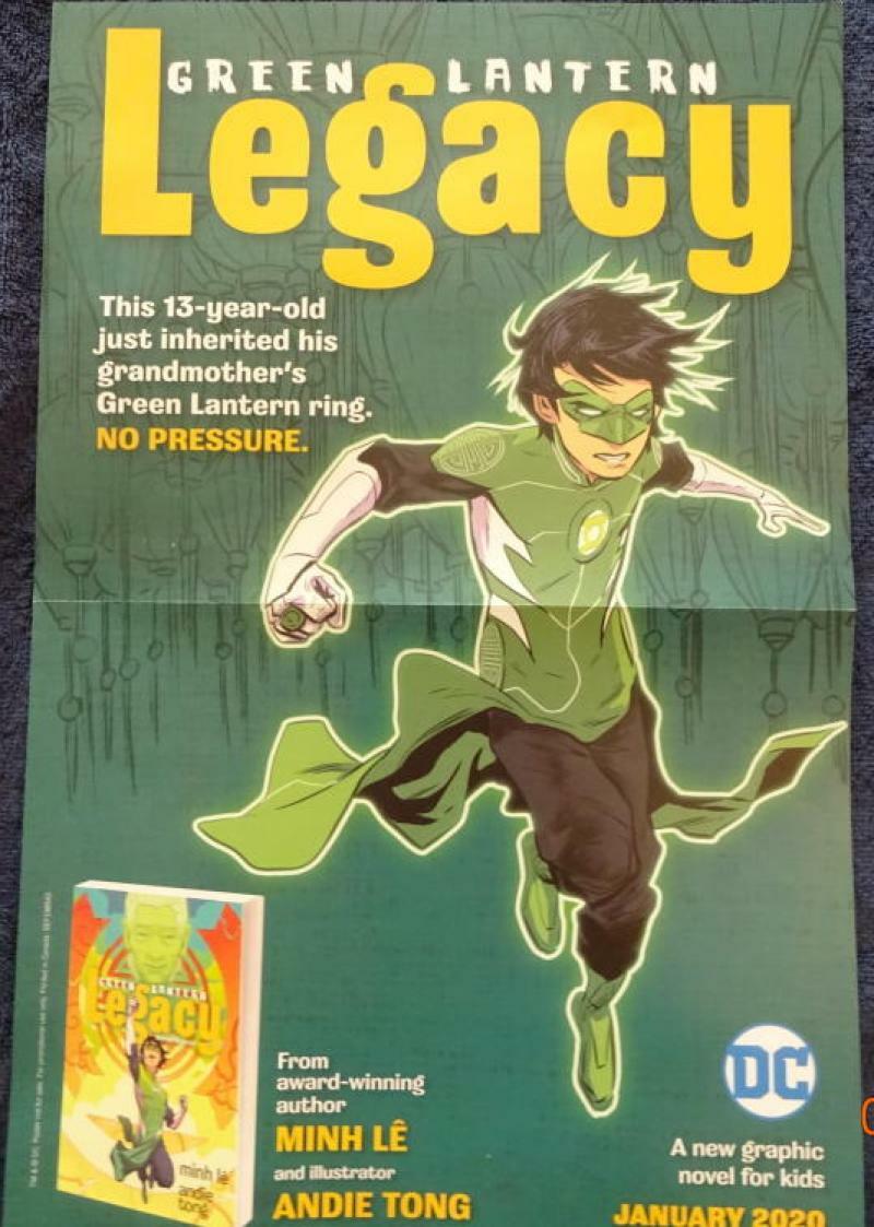 GREEN LANTERN LEGACY Promo Poster&comma; 11 x 17&comma; 2020&comma; DC Unused more in our store 55