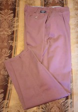 Levis Dockers Women's 12 Rose Cotton Pants Pockets Belt Loops Made In USA