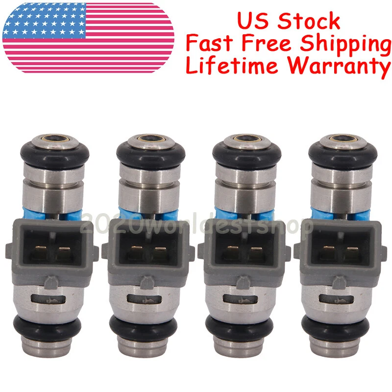 4x Inyectores de combustible IWP181 para Harley Davidson Sportster Custom XL 1200C SIL U8 EE. UU. Foto 4 de 4