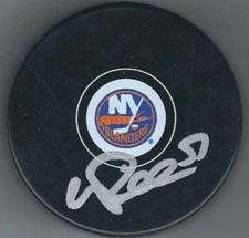  Autographed VALTTERI FILPPULA New York Islanders Hockey Puck w/COA