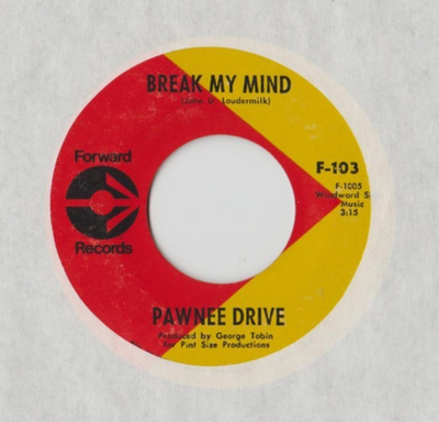 #ad Pawnee Drive – Break My Mind Ride 45 RECORD RARE 1969 GARAGE ROCK $24.95