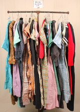 VTG Lot of 24 AS IS 50s Dresses Assorted Sizes  Colors 1950s Dress Lot