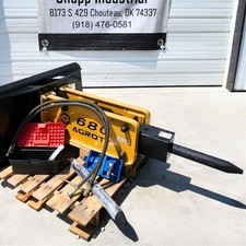 Agrotk 680 Hydraulic Hammer/Breaker Skid Steer Attachment Bobcat  CAT CASE 