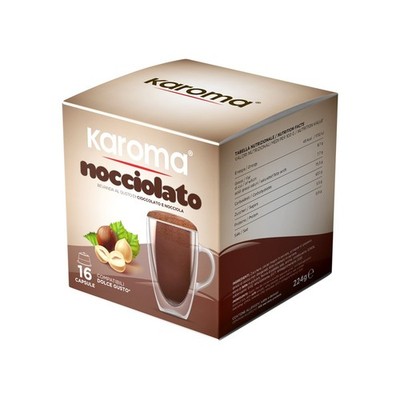 Karoma Kakao Nocciolato Kapseln , für  Dolce Gusto Kompatibel