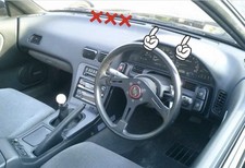 Nissan S13 Top Dash Vent RIGHT RHD 180sx 200sx Ps13 Silvia Genuine 6874235F00