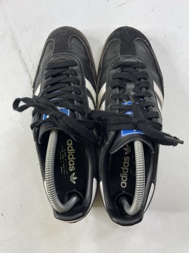 Adidas SAMBA OG Shoes Core Black White Cloud Gum Sole Men’s Size 8 - Picture 5 of 8