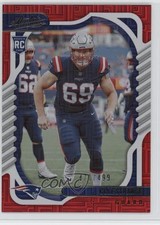 2022 Panini Absolute Rookies Red Squares /499 Cole Strange #165 1dg3