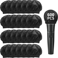600 Pcs Disposable Microphone Covers Non Woven, Microphone Cover Disposable, Mic