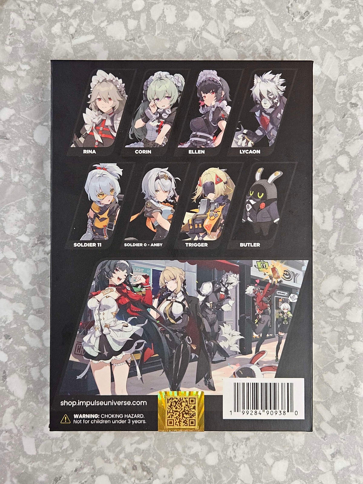 Zenless Zone Zero GOLD Ellen Joe Metal Card LIMITED EDITION Anime Impulse ZZZ