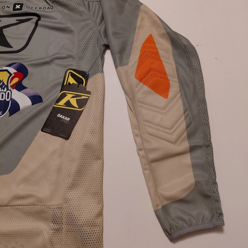 KLIM Dakar Jersey Off-Road MX Equipo para moto de cross, ventilado, tamaño ligero mediano nuevo con etiquetas Foto 3 de 4