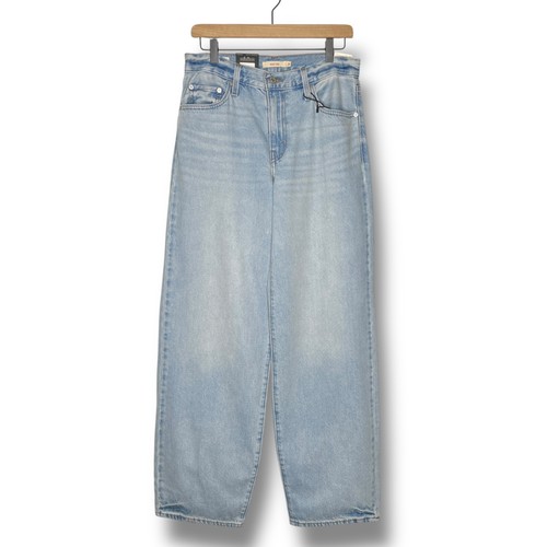 Levis Premium Damen Baggy Dad Denim Jeans 28 hellblau weites Bein locker relaxed - Bild 9 von 15