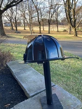 Morning Pride Ben Franklin 2 Fire Helmet Black