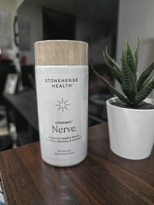 Stonehenge Heath Dynamic Nerve  90 Capsules dietary supplement free shipping