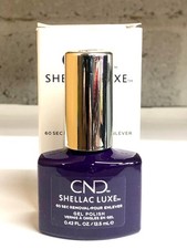 Image of CND SHELLAC LUXE UV Nail Gel Polish -TEMPTATION- 14+ Day Wear LED Cure -12.5ml