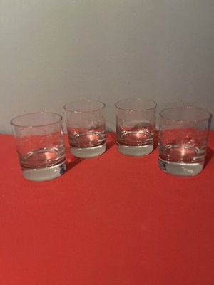 VTG Princess House Heritage 4oz Flat Tumblers #508 Set of (4)