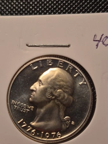 1776-1976-S 25C Silver 40% Washington Quarter Rare Sought-after Quarter!!