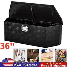 36 Trailer Tongue Tool Box Lockable Weatherproof Storage For Truck Heavy Duty