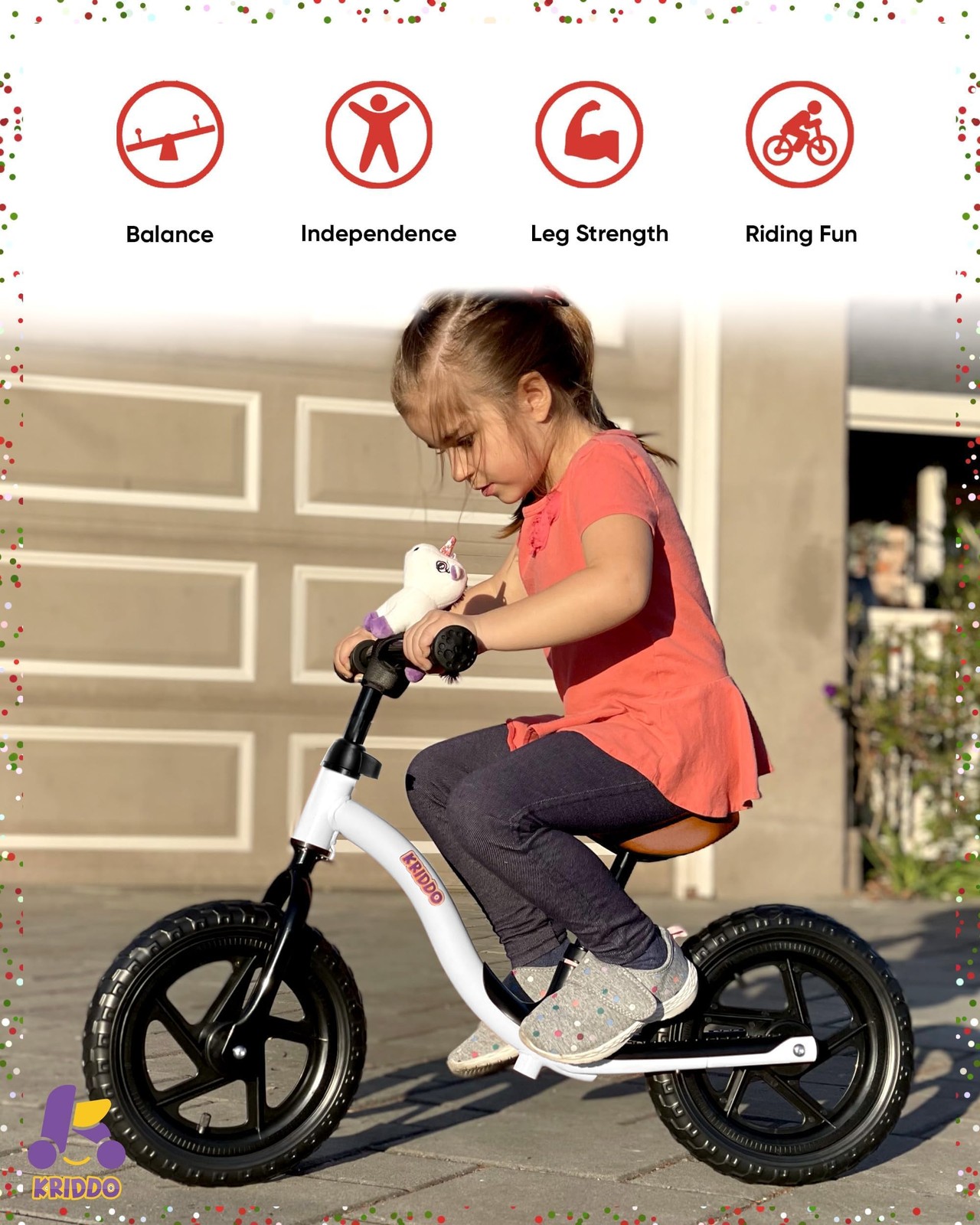 Toddler Balance Bike 2 Year Old, Age 24 Months to 5 Years Old, Early Learning... thumbnail 2
