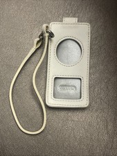 Vintage 2000s Y2K COACH Monogram iPod Nano Case Holder I29