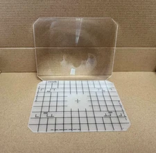 New 2 in 1 Grid Brighten Focusing Screen 4x5 f/ Toyo Wista Sinar Horseman Linhof