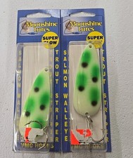 2X Moonshine 2 3/4" Casting Spoon 5/8oz BAD TOAD SUPER GLOW TROUT SALMON BASS