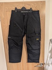 Xtra heavy duty Snickers "Ruffwork" 6303 Size 200 W35" L28" Black trousers